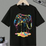 Colourful Game Joystick TShirt